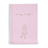To My Daughter- Baby Journal Pink