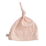 Merino Baby Knot Hat- Blushed Pink 6-12 Months
