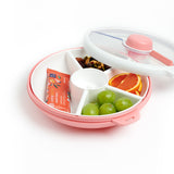 Large Snack Spinner- Coral Pink