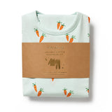 Cute Carrots Organic long sleeved Pyjamas
