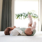 Merino Crew Baby Socks - Petal