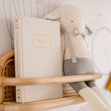 Bebé Baby Book With Keepsake Box + Pen- Mocha