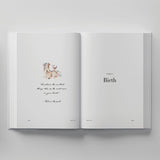Bebé Baby Book With Keepsake Box +  Pen- Ivory
